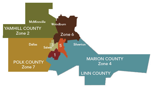 Board members district map